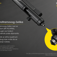 Pakovanje Nitecore NTP31 taktičke olovke sa originalnom kutijom i Schneider Gelion+ patronom
