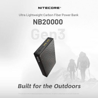 Nitecore NB20000 Gen 3 Dual USB-C Power Bank