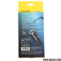 Nitecore dl20 lampa