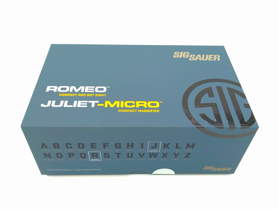 Sig Sauer Red Dot ROMEO MSR & JULIET 3