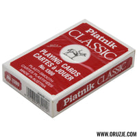 Piatnik Karte Classic Bridge crvene