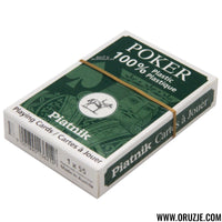 Piatnik Karte 100% Plast Eko zelene