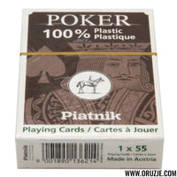 Piatnik Karte 100% Plast Eko braon