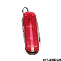 Victorinox noz Classic 58mm Transparent pink