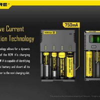 PUNJAC ZA 4 BATERIJE, NEW i4 NITECORE
