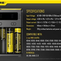 PUNJAC ZA 4 BATERIJE, NEW i4 NITECORE