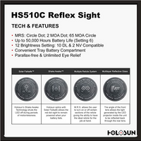 HOLOSUN HS510C MICRO RED DOT OPTIC