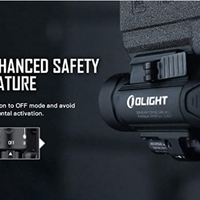 Baterijska lampa za pištolj - BALDR IR, OLIGHT 1350 LUMENS LED LIGHT