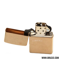 Zippo Up Solid Brass
