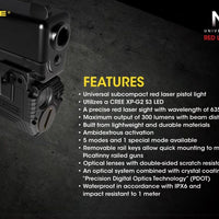 LAMPA - TAKTIČKA NPL10 NITECORE dodatci