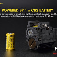 LAMPA - TAKTIČKA NPL10 NITECORE baterija