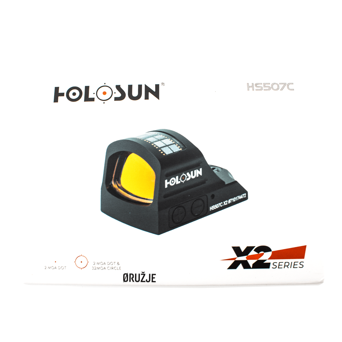 HOLOSUN HS507CX2 Micro Red Dot