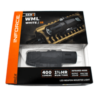 INFORCE W-05-2 Black Wml White Led ir Gen2