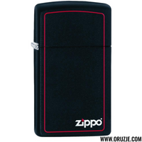 ZIPPO UP-SLIM BLACK ZIPPO BOR-1618 ZB