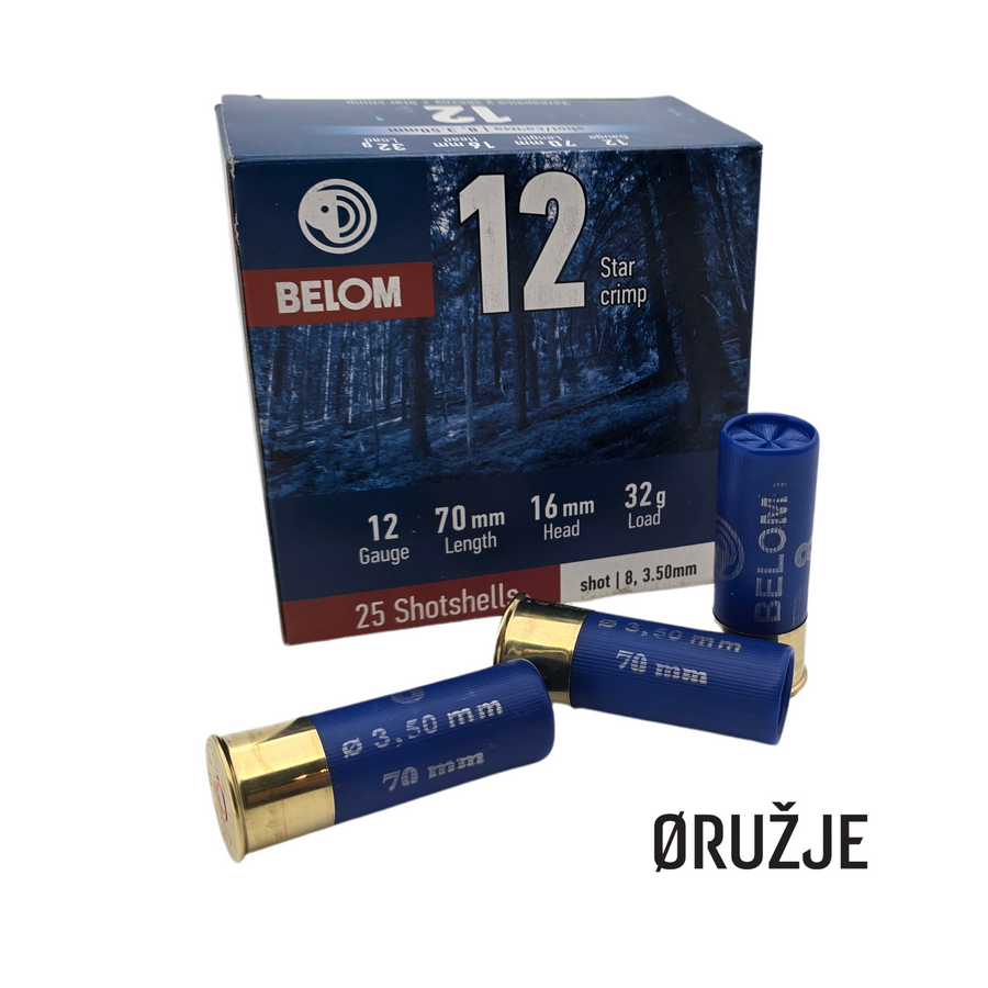 Lovački metak Belom 12/70 8 (3,5mm)