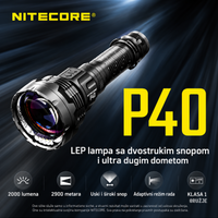 NITECORE P40 sa NL2155HP 21700 punjivom Li-ion baterijom kapaciteta 5500 mAh
