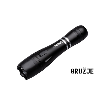 SABRE 2-u-1 Taktički Elektrošoker sa LED Lampom