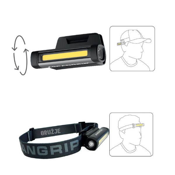 SCANGRIP FLEX WEAR – višenamenska LED radna lampa (KIT)