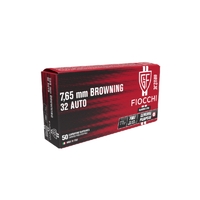 FIOCCHI 7.65 Browning FMJ 73 gr