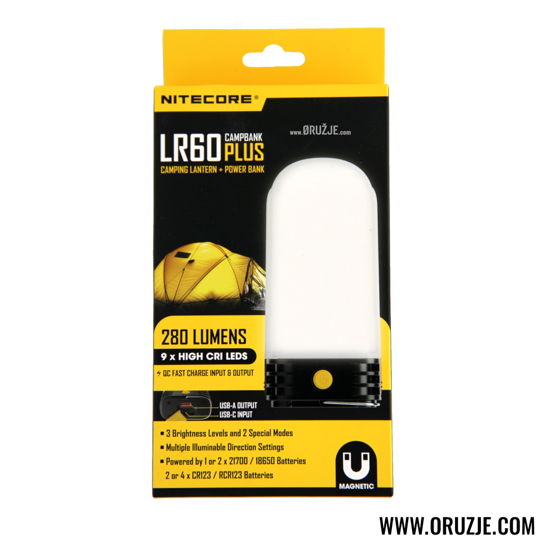 Nitecore lr60 Lampa – Shop Oružje