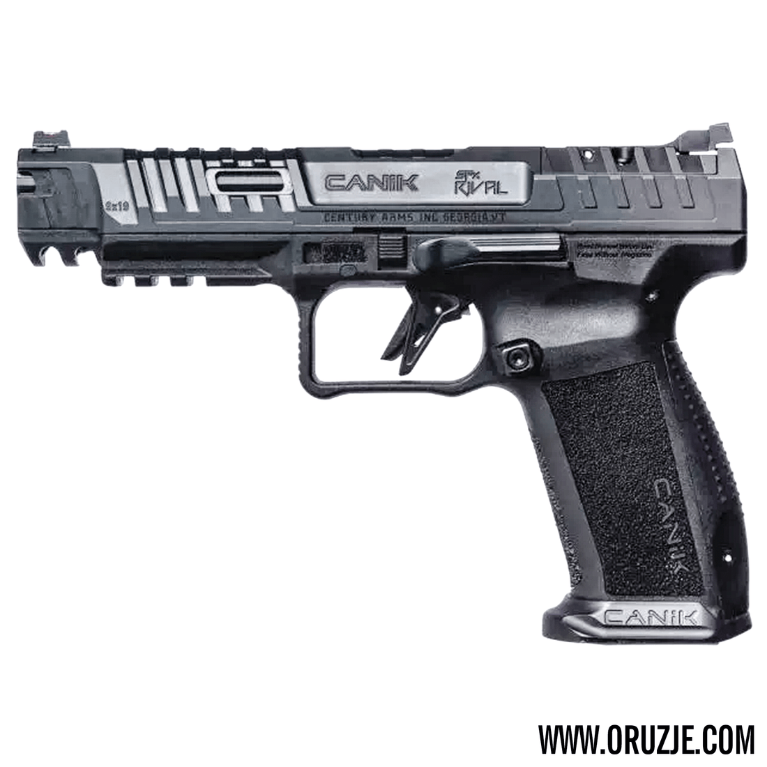 CANiK SFx RIVAL-S takmičarski pištolj 9×19 mm sa čeličnim ramom