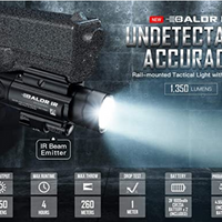 Baterijska lampa za pištolj -  BALDR IR, OLIGHT 1350 LUMENS LED LIGHT