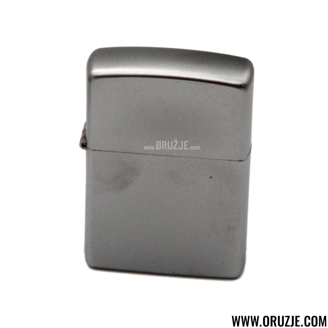 Zippo Up Satin Chrome