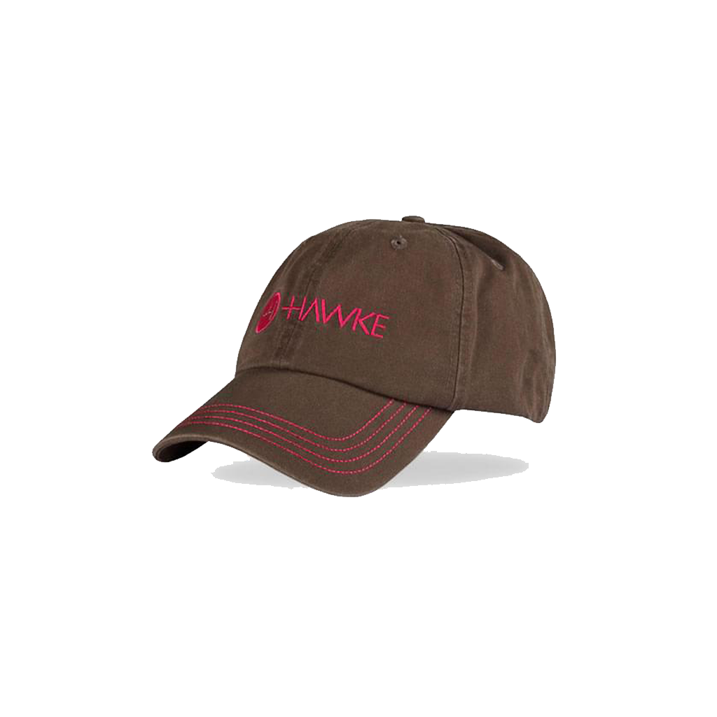 HAWKE DISTRESSED CAP GREY/PINK