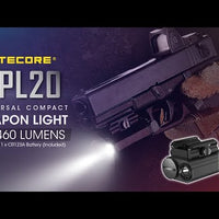 Lampa za pištolj - Nitecore NPL20 lampa