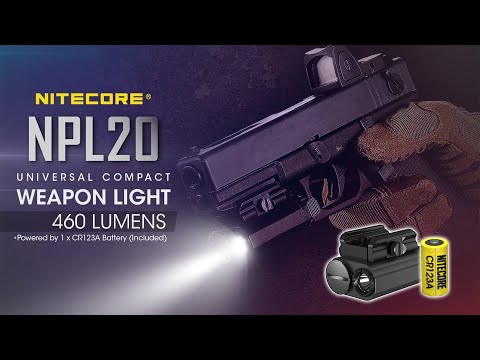 Lampa za pištolj - Nitecore NPL20 lampa