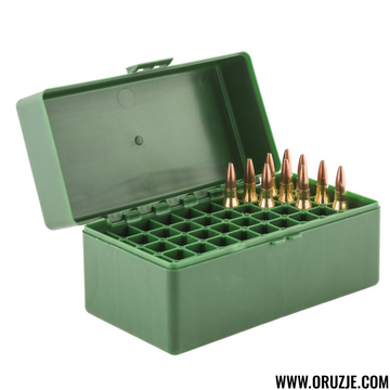 Zelena Plasticna Kutija za municiju Cal243/308