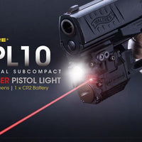 LAMPA - TAKTIČKA NPL10 NITECORE red laser