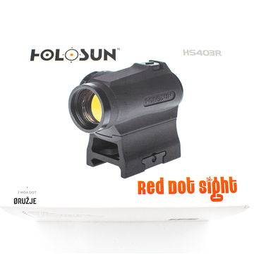 Holosun HS-403r Micro Red Dot Optic 2 Moa Dot