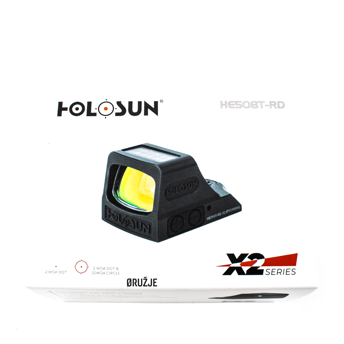 HOLOSUN HE508T-RD X2 Micro Red Dot