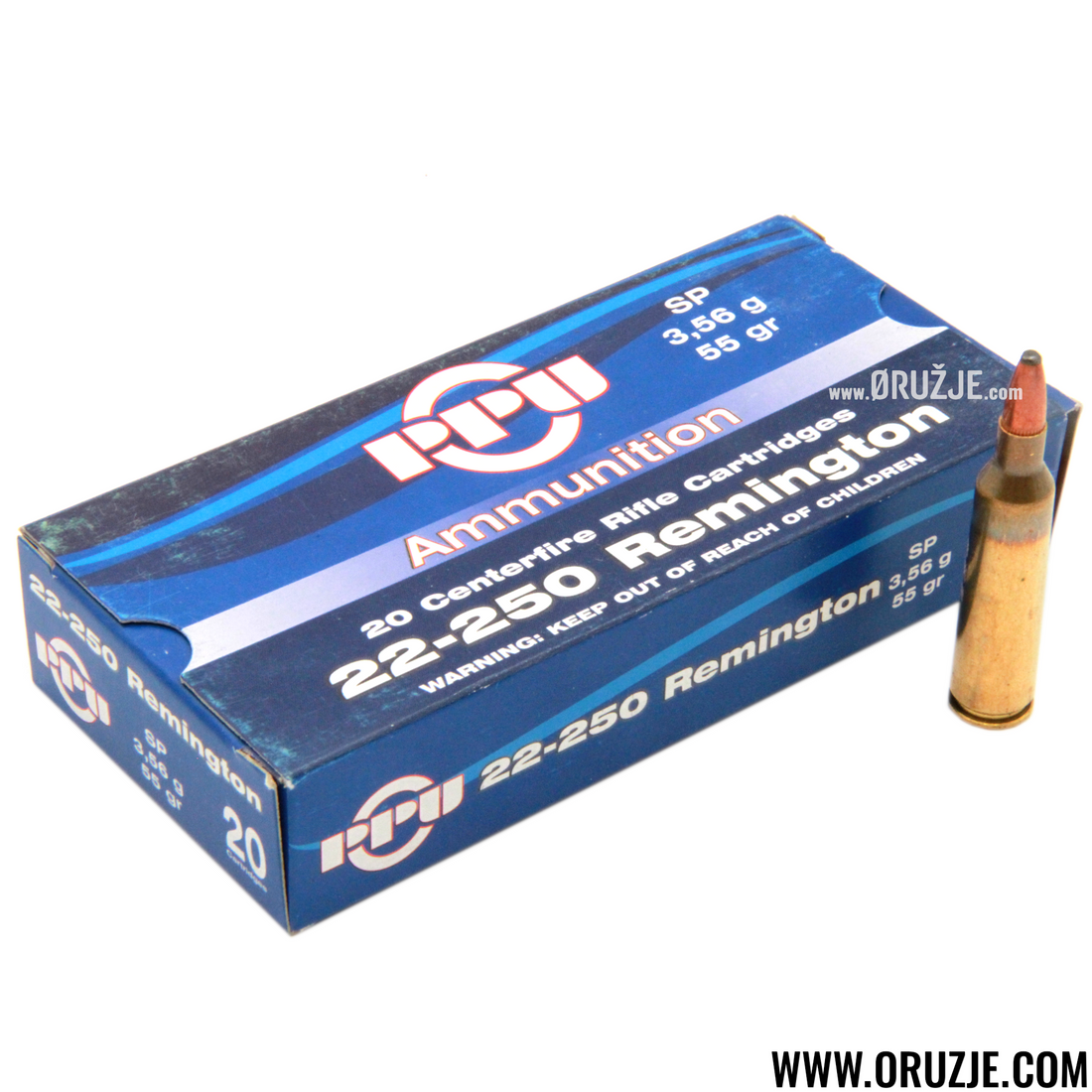 Metak Ppu 22-250 Sp 3.56gr